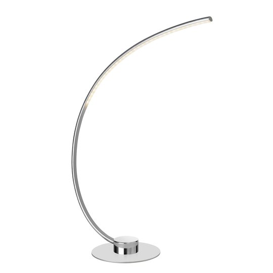 LED-bågbordslampa Curve
