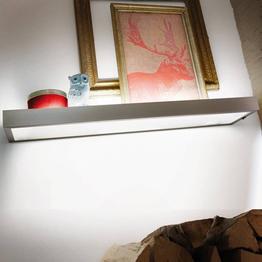 GS 2-LED dekorativ glas-hyllampa, 90 cm