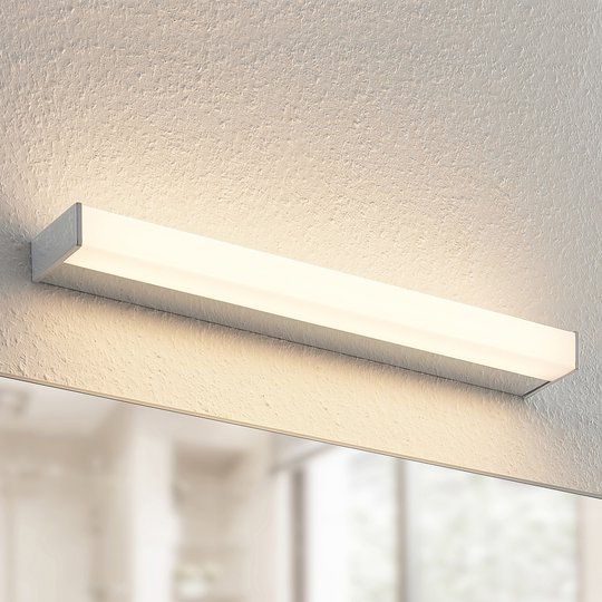 Arcchio Djamal LED-vägglampa, IP44, krom, 53 cm