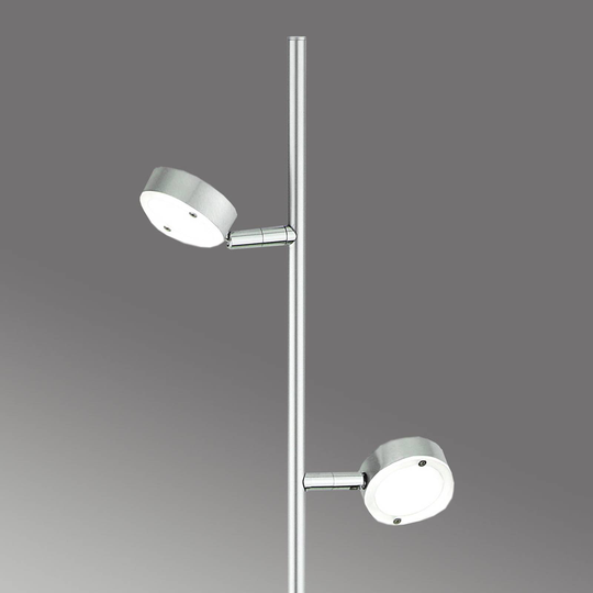 Minimalistisk LED-golvlampa SATURN med 2ljuskällor