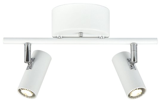 Cato LED 2-spot (Vit)