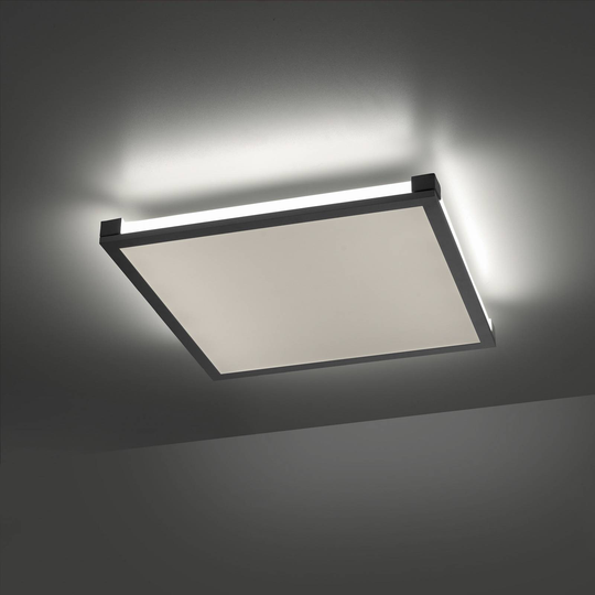LED-taklampa Mario 45 x 45 cm, dimbar, RGBW