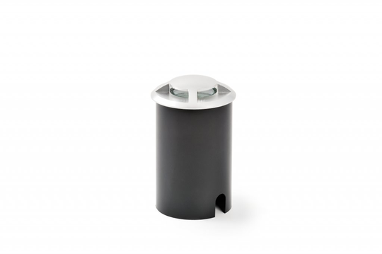 Markspot 230V LED täckt (Aluminium)