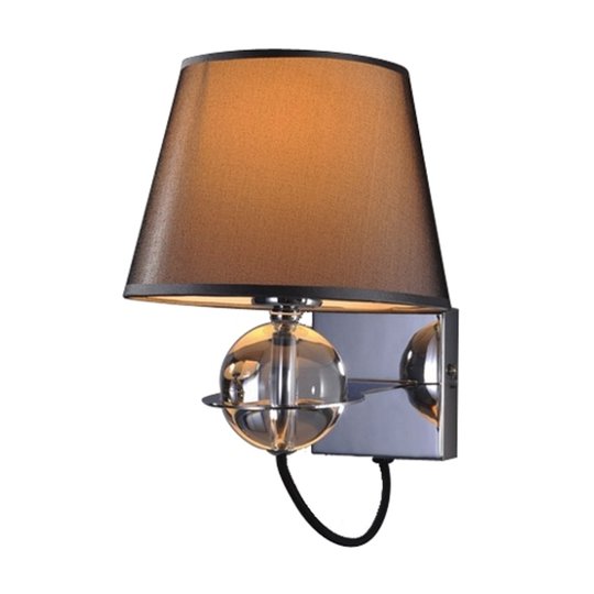 Diskret vägglampa Zsa grå