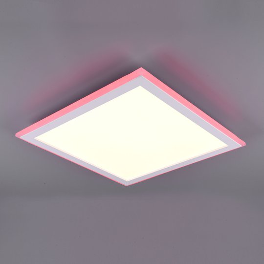 LED-panel Columbia RGBW, fjärrkontroll, 45 x 45 cm