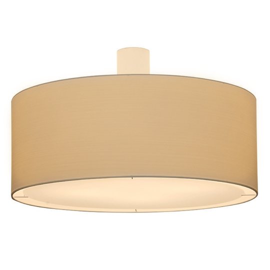 Cremefärgad plafondlampa LIVING ELEGANT D 100 cm
