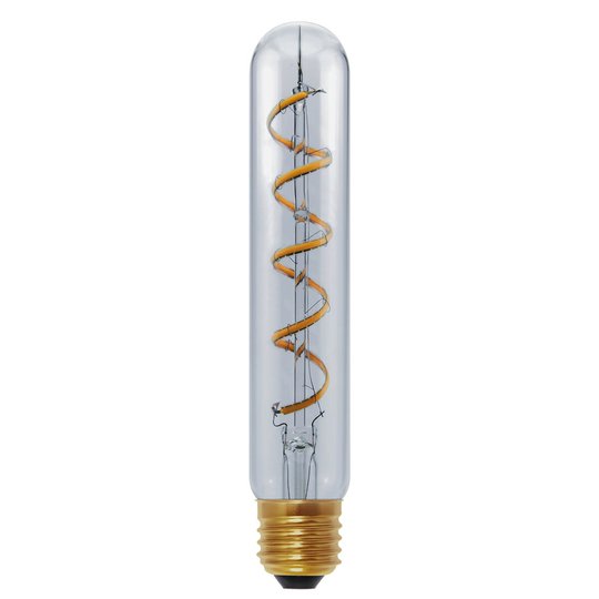 E14 8W 922 LED Tube Curved Spirale klar