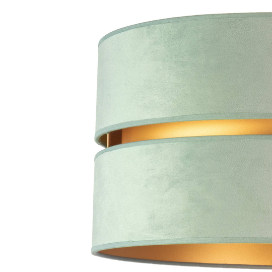 Taklampa Golden Duo Ø 60 cm mynta/guld