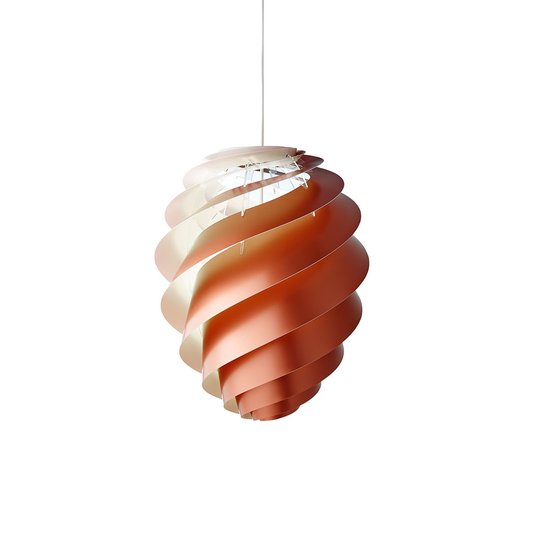LE KLINT Swirl 2 Small - pendellampa, koppar