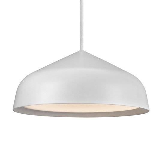 LED-hänglampa Fura, 25 cm, vit