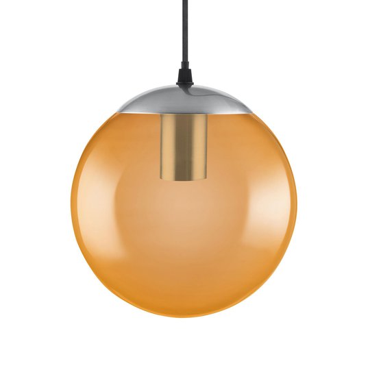 LEDVANCE Vintage 1906 Bubble Pendant orange, 20cm