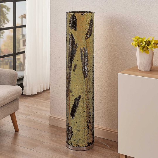 Lindby Jacira golvlampa med vändpaljetter