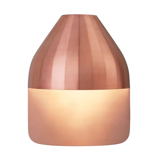 LE KLINT Facet Medium - LED-vägglampa, koppar