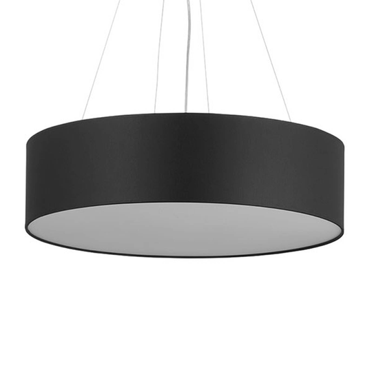 Hänglampa Rondo, Ø 60 cm, mörkgrå