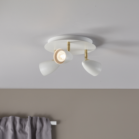CIRO - Spot White/Brass