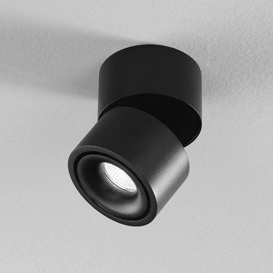 Egger Clippo S LED-takspotlight, svart