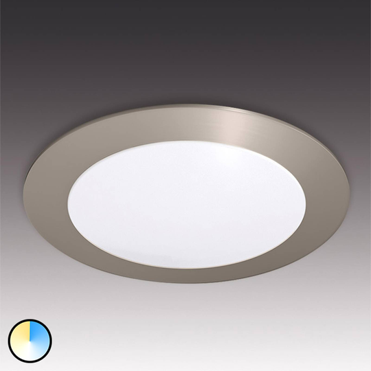 Rund infälld LED-inbyggnadslampa Dynamic FR 68