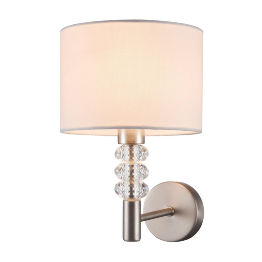 Lincoln vägglampa (Nickel)