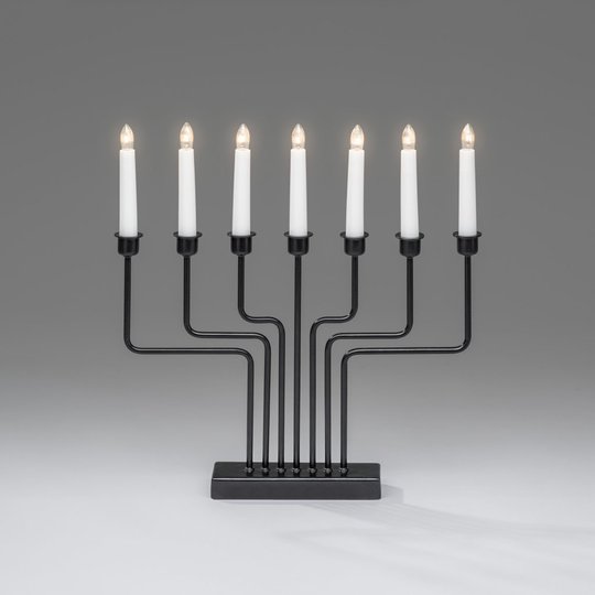 Elljusstake 7L metall (Svart)