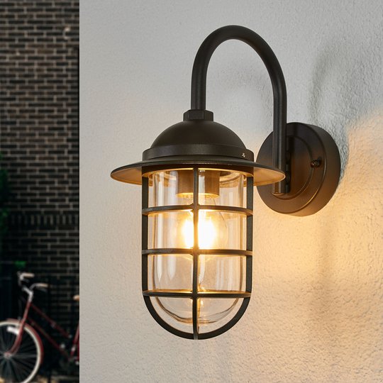 Nostalgisk utomhusvägglampa Naila