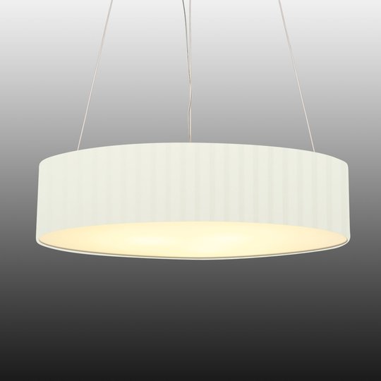 Hänglampa Benito, rund, 120 cm