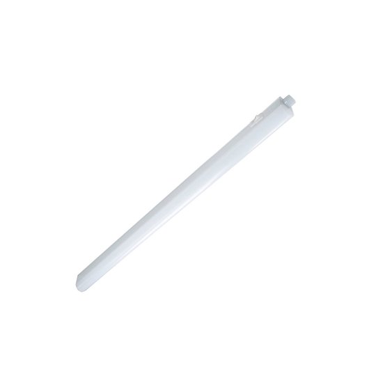 Vit LED-ljuslist Eckenheim med strömbrytare