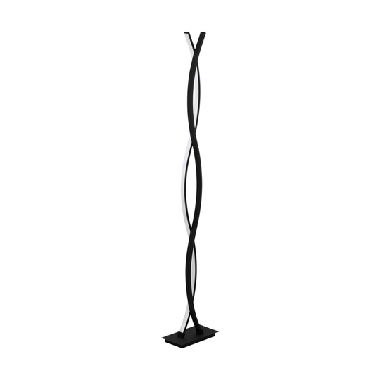 Lasana 3 golvlampa LED (Svart)