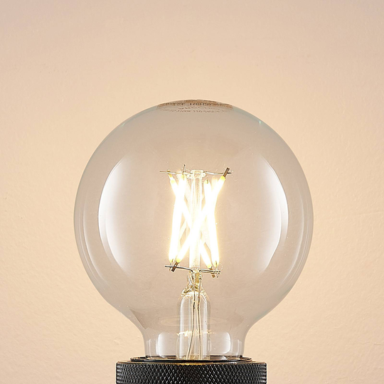 LED-lampa E27 4W G80 2 700 K filament dimbar klar