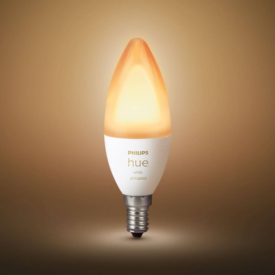 Philips Hue kronljuslampa White Ambiance E14 5,2 W