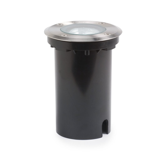 Markspot 230V lågenergi GU10 (Rostfritt stål)