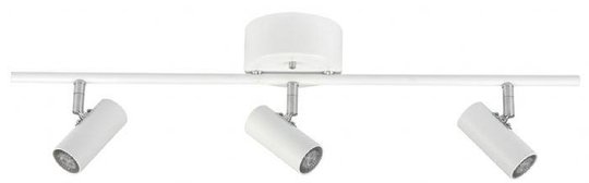 Cato LED 3-spot rak (Vit)