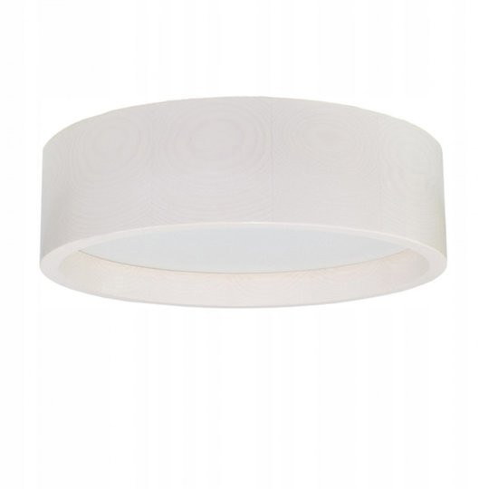 LED-taklampa Deep, Ø 38 cm, vit