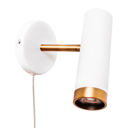 Puls vägglampa (Mattvit)
