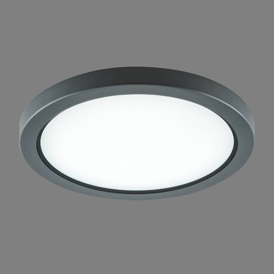 EVN Tectum LED-utomhustaklampa rund med glas