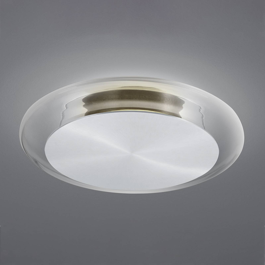 BANKAMP Cloud LED-taklampa, dimbar aluminium