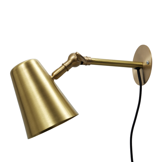 Vala Flex vägglampa (Antikmässing)