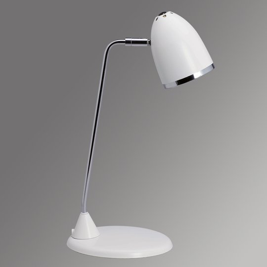 Trendig skrivbordslampa Starlet - vit