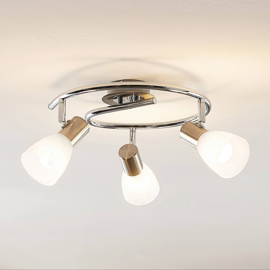 ELC Kamiran LED-takspotlight, 3 lampor