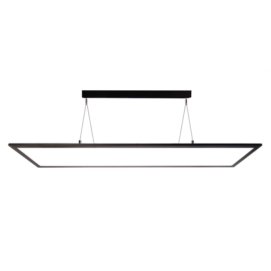 LED-hänglampa 3420, kantig 3 000 K svart