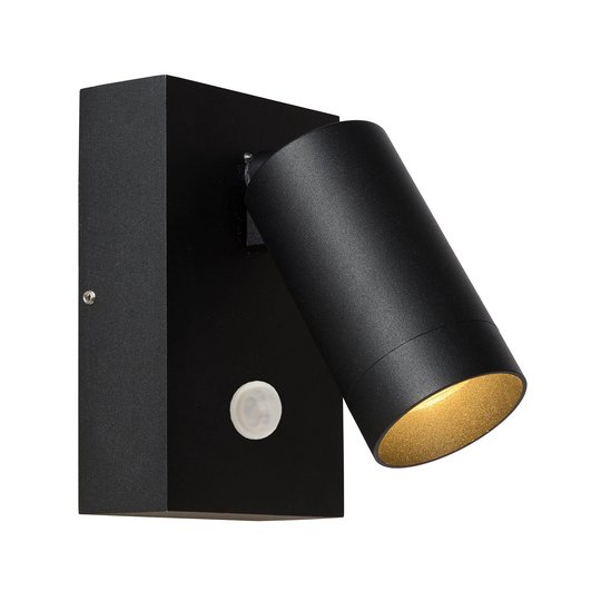 Utomhusväggspot Taylor sensor, 1 lampa svart