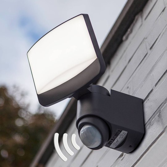 Utomhus LED-spot Sunshine med rörelsesensor