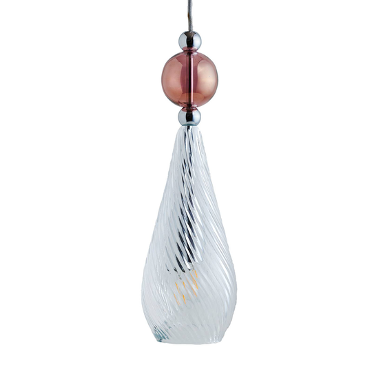 EBB & FLOW Smykke M silver crystal swirl obsidian
