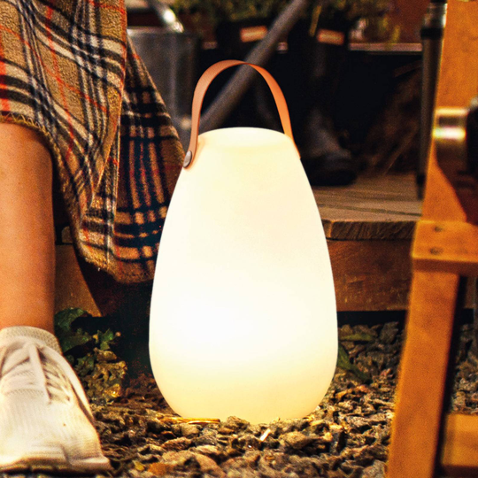 LED-bordslampa Ruby med RGB färgförändring Ø 18 cm