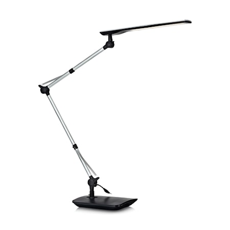 Study LED Bordslampa Silver