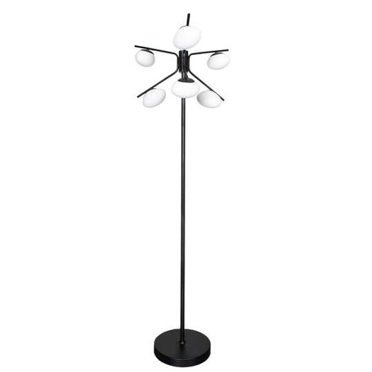 Imperia golvlampa (Mattsvart)
