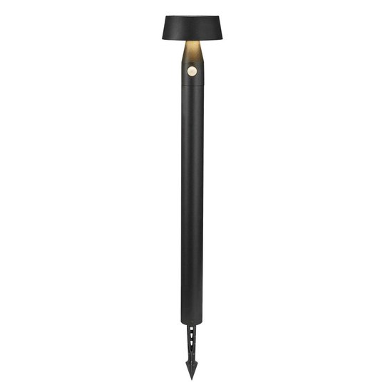 Nama solcellspollare 90cm (Svart)