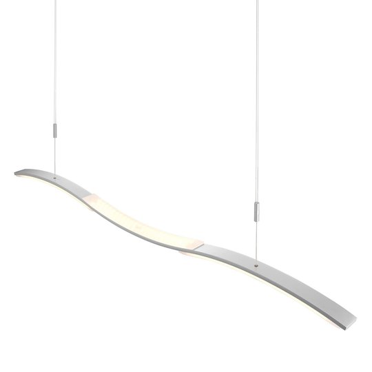 BANKAMP Mondrian LED-hänglampa, aluminium