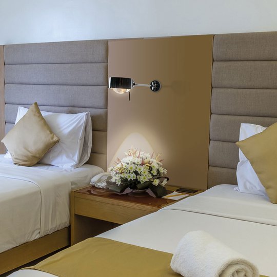 Läslampa Puk Maxx Hotel 34 cm krom