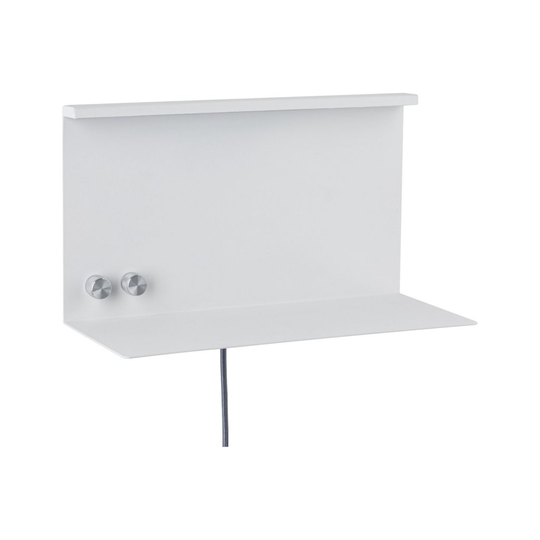 Jarina Shelf (dubbel) LED (Vit)