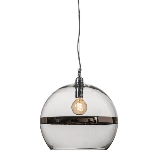Rowan klar/silver 39cm (Klar/transparent)